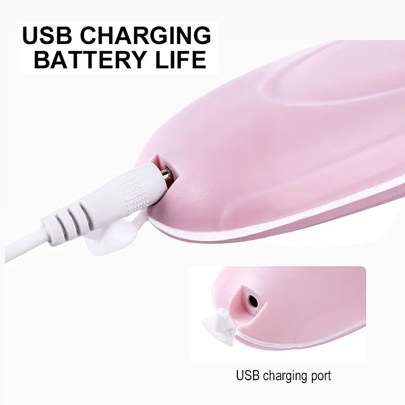 3-in-1 Electric Facial Cleansing Brush - Rechargeable Spa Massager & Blackhead Remover